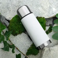 Gräwe Isolierflasche 350 ml Edelstahl Weiß,