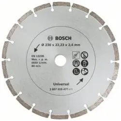 Bosch Diamanttrennscheibe für Baumaterial, Durchmesser: 230 mm