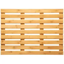 5 five simply smart 5Five – Badematte aus Bambusgitter, 50 x 68 cm – Rutschfest, feuchtigkeitsbeständig, leicht zu reinigen – Badezimmeraccessoire