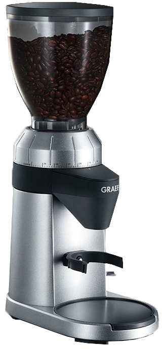 Graef CM 800 Kaffeemühle 128 W Schwarz, Silber