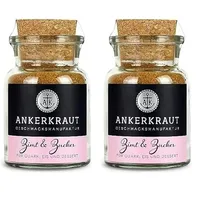 Ankerkraut Zimt & Zucker, 100g im Korkenglas (Packung mit 2)