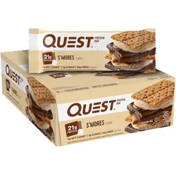 Quest Nutrition Quest Bars (12x60g) S'mores EINHEITSFARBE 12 x 60 g