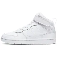 Nike Court Borough Mid 2 Sneaker Kinder white/white-white 28.5