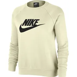 NIKE Damen Sweatshirt "Essential", Natur, Schwarz, L