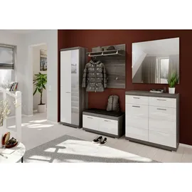 xonox.home Scout Schuhschrank 90x37x96 cm weiß