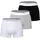 GANT Boxershorts 3er Pack Schwarz / Grau / Weiß XL