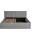 Halmon Schlafkomfort Betten Madera 180 x 200 cm H3 Grau