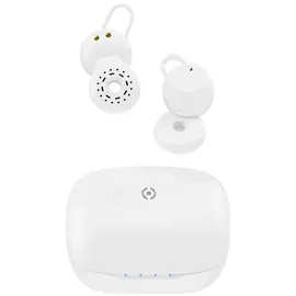 CELLY AMBIENTALWH Kopfhörer mit Mikrofon, Weiß