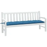 VidaXL Gartenbank-Auflage Melange Blau 180x50x7 cm Stoff