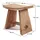 DESIGN DELIGHTS Design SITZHOCKER FINCA | Suarholz, Akazie, 50 cm, Wohnzimmer, Hocker, Sitzhocker
