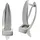 SilberDream Creolen X-Form Silber 925 Sterling Silber ca. 0,7cm X ca. 3cm X ca. 3cm