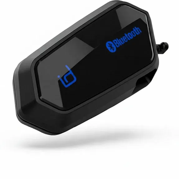 ID221 Moto A2S Motorrad-Bluetooth-Headset, Bluetooth 5.2, 2-Personen-Intercom, Geräuschunterdrückung, IPX6 wasserdicht, bis zu 35 Stunden Akkulaufzeit