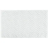 Intirilife Duschvorleger Weiß 80 x 50 cm