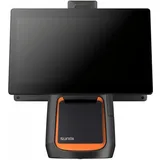 SUNMI Sunmi, Kasse, T2s, 39,6cm (15.6), VFD, Android, schwarz, orange Kassensystem, Retail, Touchscreen, kapazitiv,...