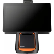 SUNMI Sunmi, Kasse, T2s, 39,6cm (15.6), VFD, Android, schwarz, orange Kassensystem, Retail, Touchscreen, kapazitiv,...