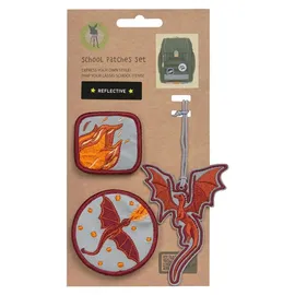 Lässig Anhänger & Patches Set Dragon
