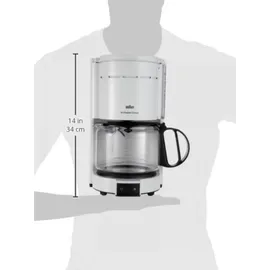 Braun Aromaster Classic KF 47 weiss