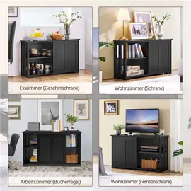 Costway Küchenschrank Aufbewahrungsschrank 0 x 0 x 0 cm Weiß