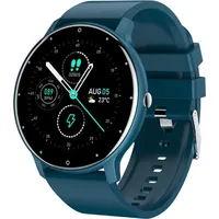 Smartwatch, Fitnessuhr, Fitness Armband, Uhr Sportuhr, IP67 Wasserdicht, für Damen und Herren Uhr mit Pulsmesser und Schlafmonitor, Sportuhr Schri... - Blau