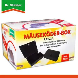 Dr. Stähler Ratzia Mäuseköder-Box 2er Pack
