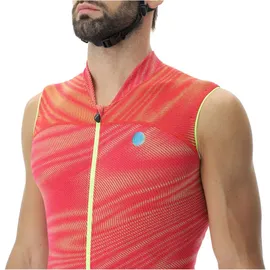 Uyn Biking Wave Sleeveless Jersey rot S