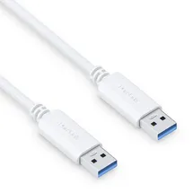 PureLink USB-A auf USB-A 1 m Weiß