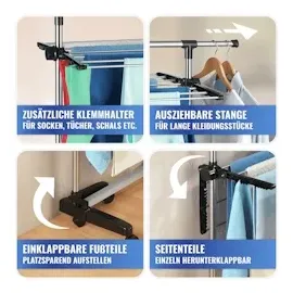 Wenko Platzspar-Wäschetrockner