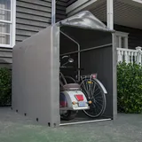 Fahrradgarage 100x187x160 cm, Fahrradgarage für 2 Fahrräder, Fahrradschuppen mit UV-Schutz Fahrradschuppen, Fahrradgarage Wetterfest, Gerätezelt mit Wasserdichtes Rolltor (100x187x160 cm)