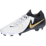 Nike Herren Phantom GX II PRO FG Weiß/Metallic Gold Coin, 43 - Schwarz