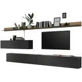 furn.design Wohnwand, Center, 5-St.,