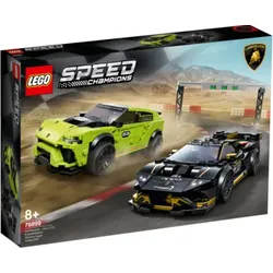 LEGO® Speed Champions 76899 Lamborghini Urus ST-X & Lamborghini Huracán Super Trofeo EVO