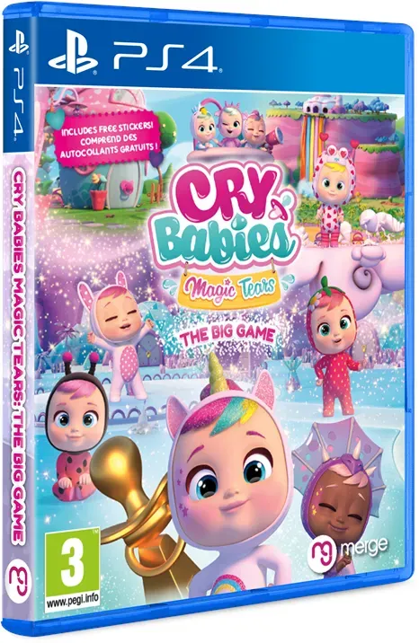 Cry Babies Magic Tears: The Big Game - Sony PlayStation 4 - Abenteuer - PEGI 3