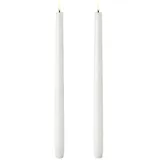 Piffany Uyuni LED Tafelkerze 35 cm 2 Stück weiß
