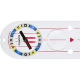 Suunto Unisex-Erwachsene Nothern Hemisphere Nadel AIM-30 NH Kompass, Weiß