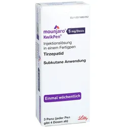 Mounjaro 5mg/dosis Kwikpen Injektionslösung 3 St