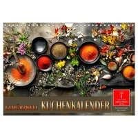 Calvendo Küchenkalender Gewürzwelt (Wandkalender 2026 DIN A4 quer), CALVENDO