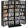 Vevor DVD-Schrank 61 x 36,8 x 127 cm Schwarz