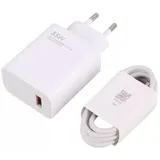 Xiaomi Mi 22.5W USB-A Schnellladegerät+ USB-C Kabel 1m White MDY-16-EF (MDY-16-EF)
