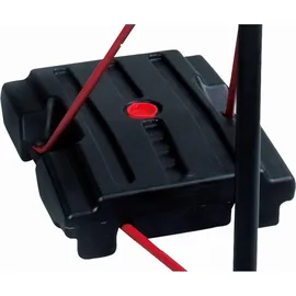 Dunlop Basketballkorb Set – Basketball Korb Höhenverstellbar: 165 - 205 cm – Basketballkörbe mit Basketballständer, Ball und Pumpe – Basketballkorb Outdoor mit Füllbarer Fussstand - Schwarz