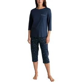 CALIDA Sweet Dreams Pyjama Blau 40/42