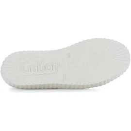 Gabor Damen Plateau-Sneaker Beige/Gold 40