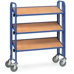 Montagewagen 2881, 3 neigbare Ebenen, Tragkraft 250kg - blau
