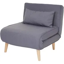 Mendler Schlafsessel HWC-D35 Stoff 0 x 0 x 0 cm Grau