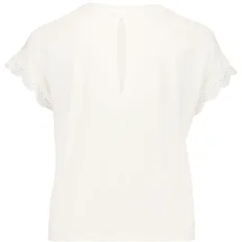 Zero Damen Shirt mit Spitze Beige 42