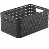 Aufbewahrungskorb Country 4 l 23,7 x 15,8 x 10,8 cm anthrazit