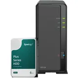 Synology DS124 NAS System 1-Bay TB inkl. TB Synology HDD