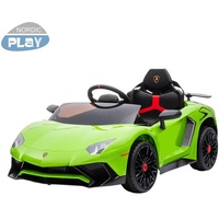 Nordic Play Electric car Lamborghini Aventador 12V lime green Speed