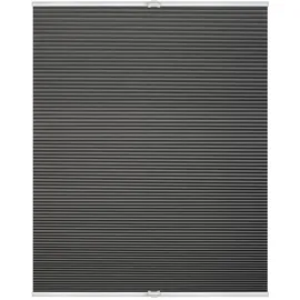 Lichtblick Thermo-Plissee Klemmfix 55 x 130 cm Grau