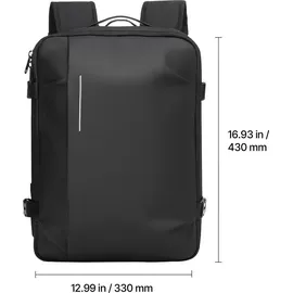 Vevor Vakuum-Reiserucksack 35 L Schwarz