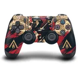 Head Case Designs Offizielle Zugelassen Assassin's Creed Alexios Odyssee Kunstwerk Matte Vinyl Haut Gaming Aufkleber Abziehbild Abdeckung kompatibel mit Sony Playstation 4 PS4 DualShock 4 Controller